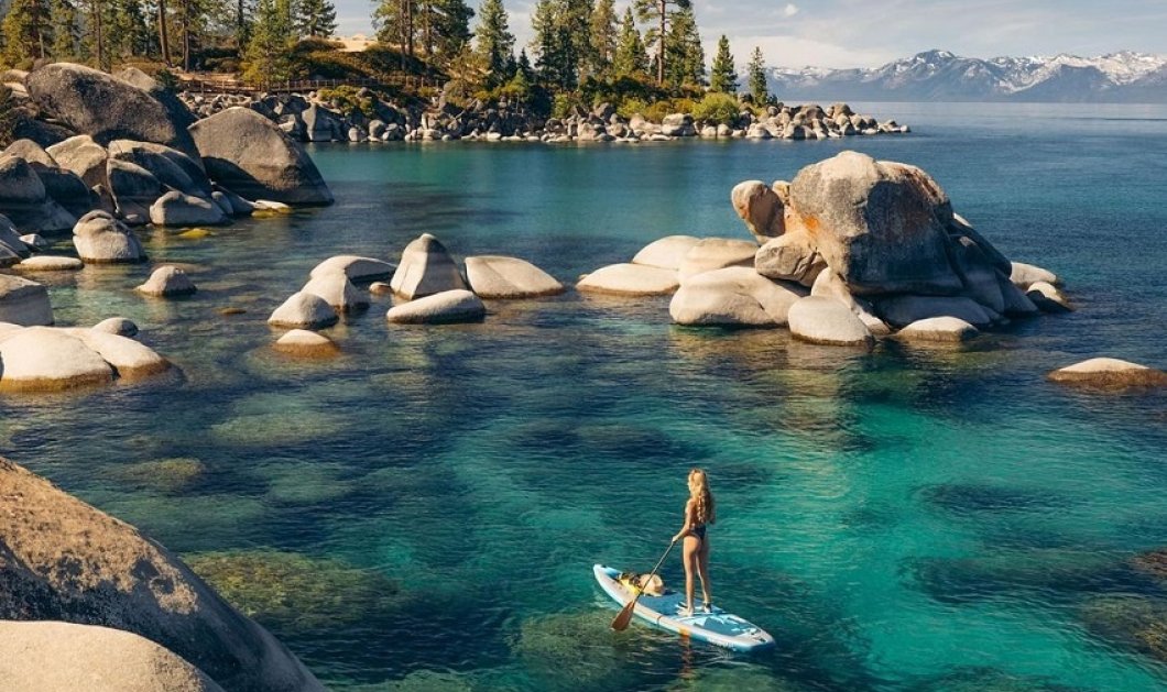 Φώτο ημέρας: Ταξίδι στην λίμνη Tahoe - κρυστάλλινα νερά και τροπική ομορφιά/ @emmett_sparling