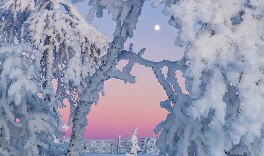Φώτο ημέρας: Μαγεύει το παγωμένο φεγγάρι/photo @thomaskast1/Instagram