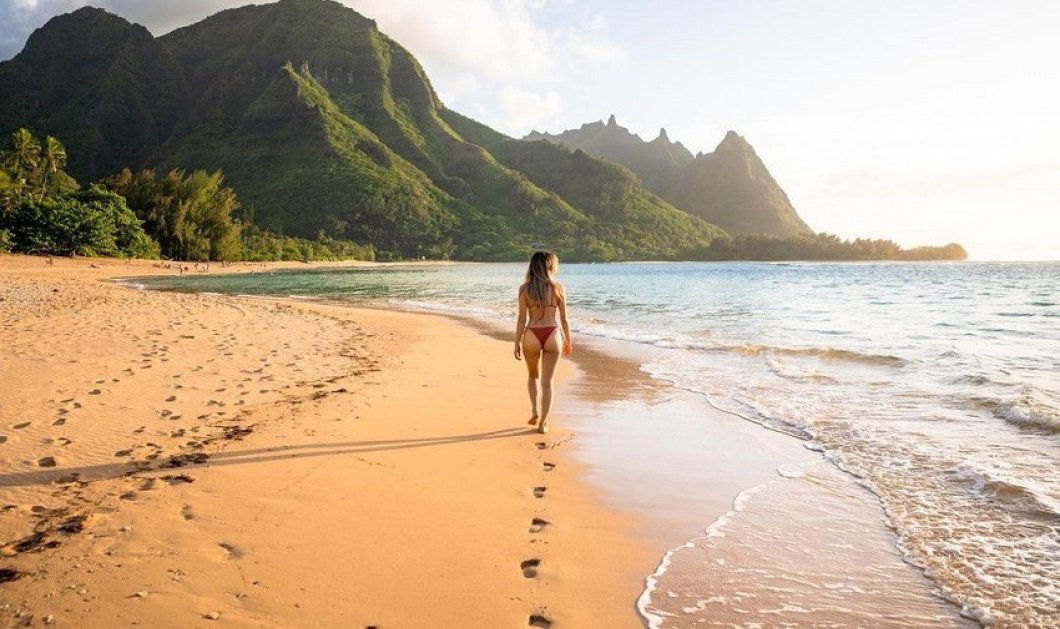 Φωτό ημέρας: Πάμε σε μέρη εξωτικά! - Μια βόλτα στην παραλία, στο νησί Kauai της Χαβάης/ @vincelimphoto