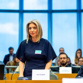 Μαρία Καρυστιανού στο Ευρωκοινοβούλιο για τα Τέμπη: 1.350.000 πολιτών έχει υπογράψει αίτημα άρσης ασυλίας - Δεν επιτρέπουμε να νομιμοποιείται, η ατιμωρησία (βίντεο)